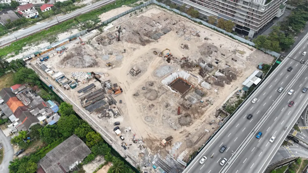 M Aurora site progress, September 2026, aerial 1