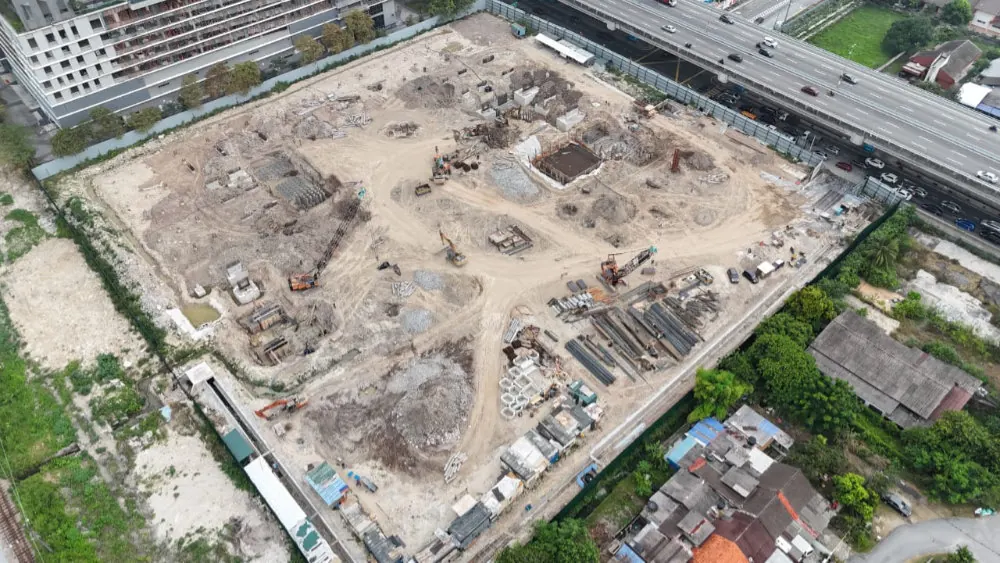 M Aurora site progress, September 2026, aerial 3